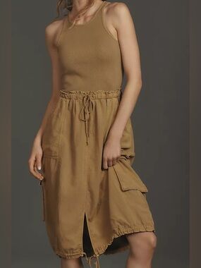 marine layer lexi rib daytime midi dress Lexi Rib Fit and Flare Midi Dress